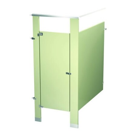 Bradley Bradley Powder Coated Steel 36" Wide Complete In-Corner Compartment, Almond - IC13660-ALM IC13660-ALM